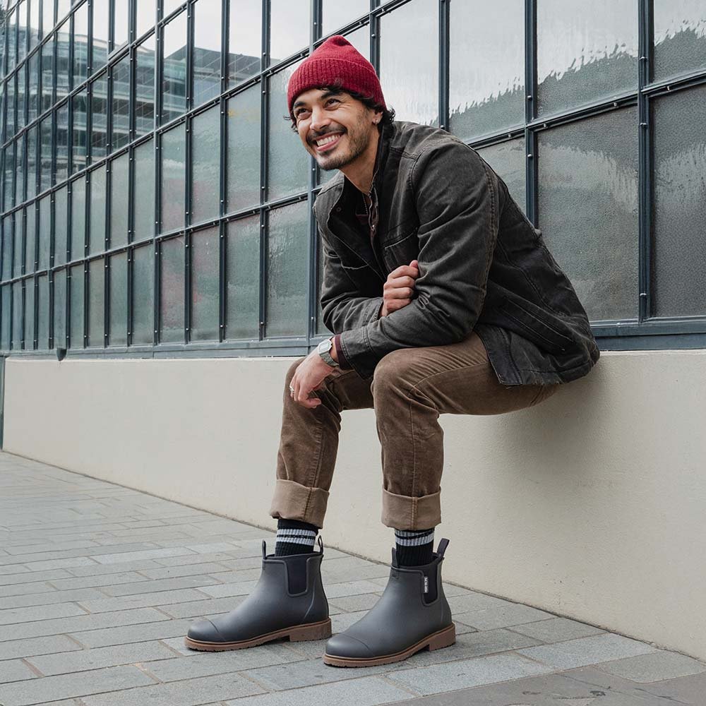 Manon bis Melbourne Merry People Bobbi Gumboots Charcoal