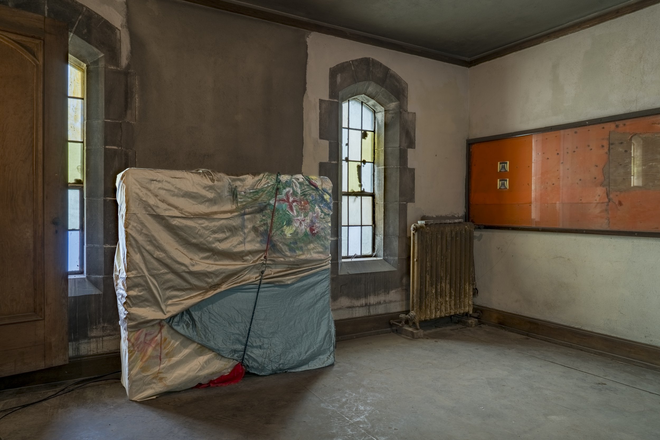  Midnight, a two person show with Eli Greene at the First Presbyterian Church Chicago. All photos by Robert Chase Heishman for Bob. 