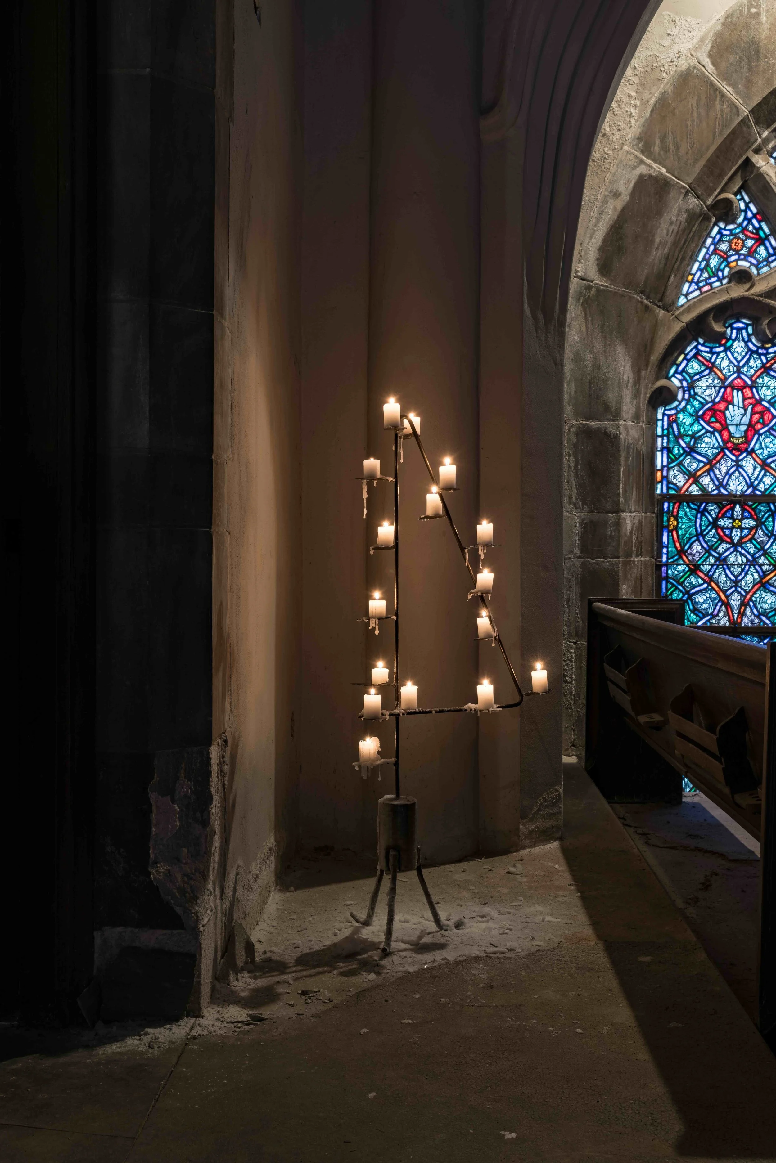  A two person show with Eli Greene at the First Presbyterian Church in Chicago. Photo by Robert Chase Heishman for Bob. 
