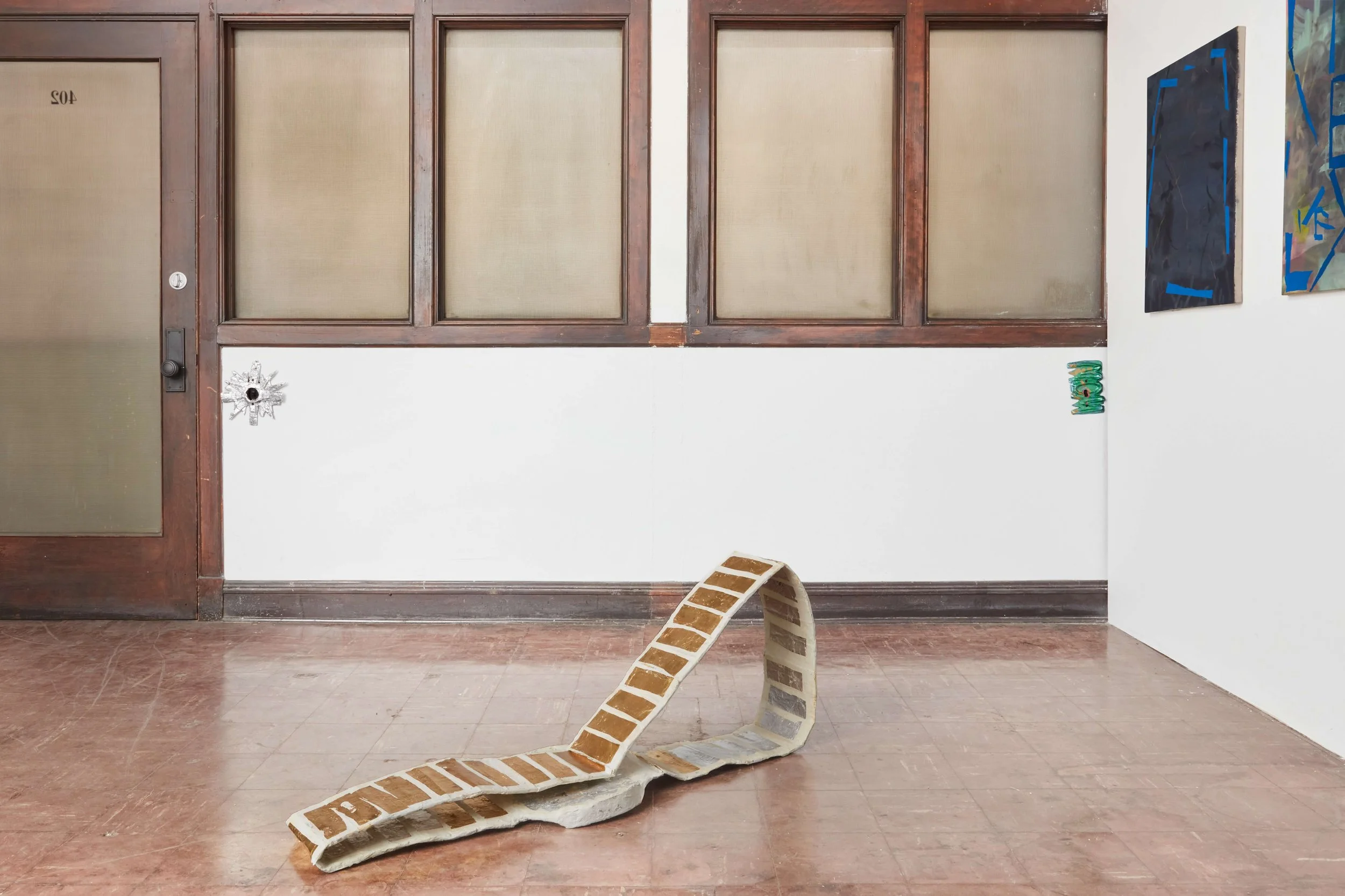  Sympathy Ribbon, a two person show with Madeline Gallucci at Grunts Rare Books, Chicago. Photos by Ian Ace. 