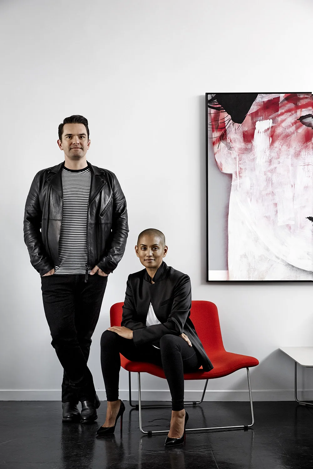 MAX&YOU founders Mrs Max and Mr Richard.