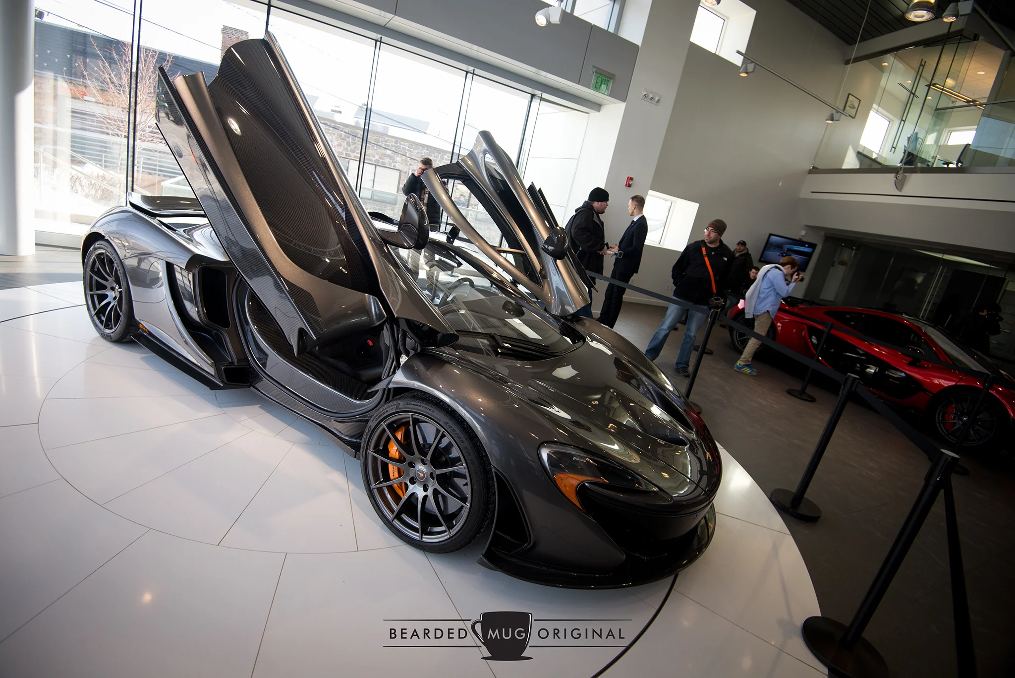 This Sterling Grey P1 features a host of custom touches from MSO - McLaren Special Operations.