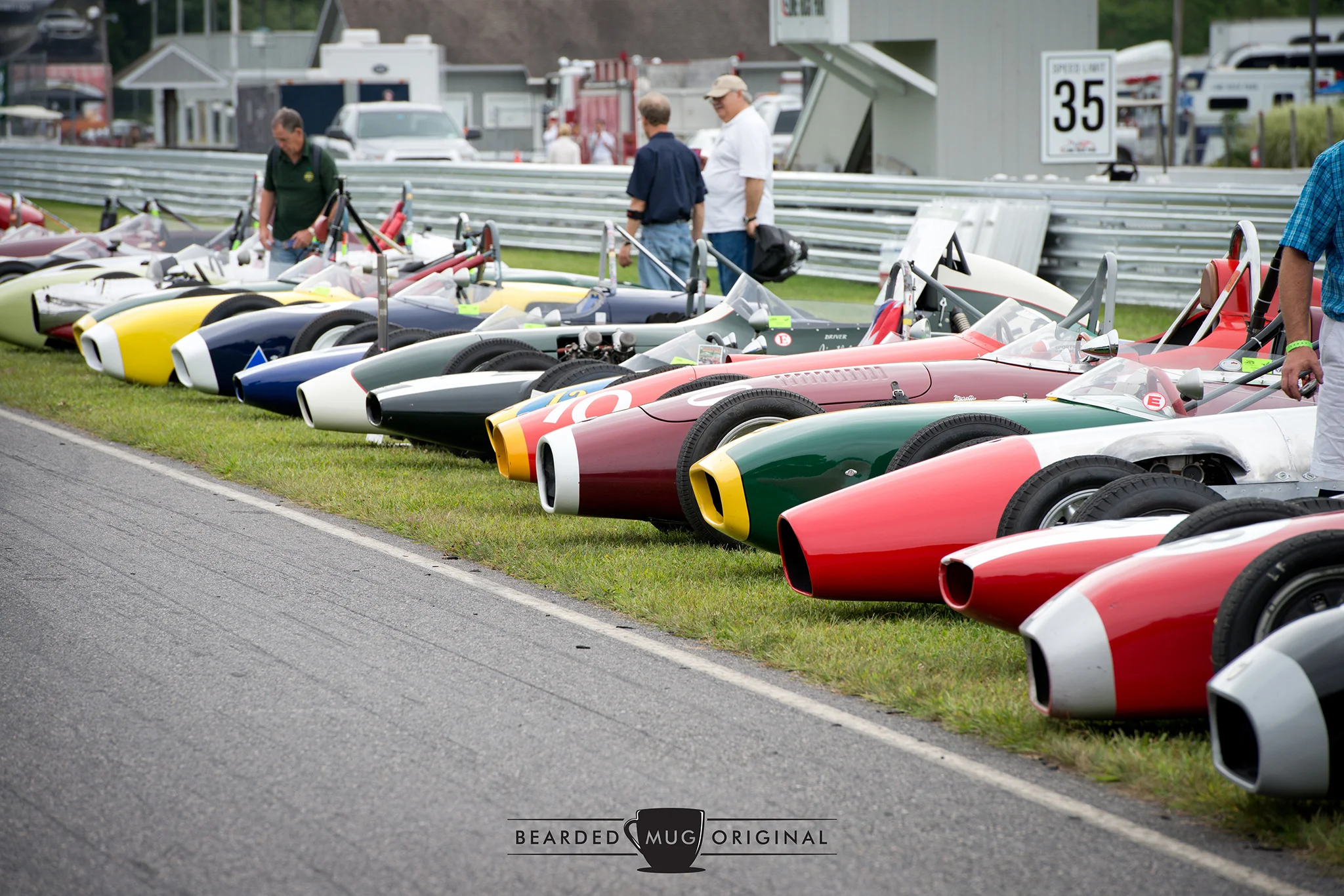 The featured Formula Juniors were a captivating bunch, both off and on the track.