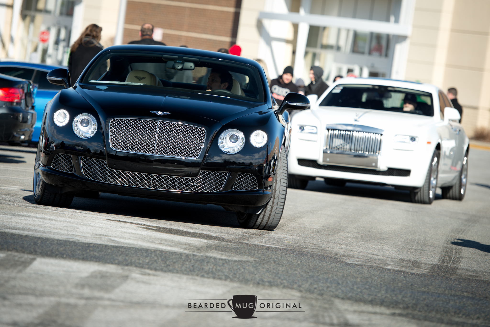 Paul Miller is always good for bringing the best of Britain...including this Bentley Continental GT and Rolls-Royce Ghost.