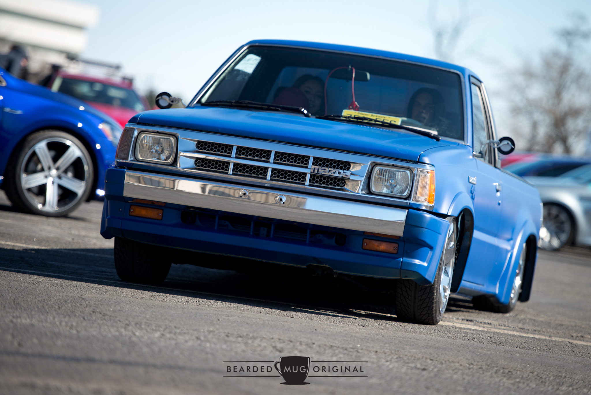 This mini truckin' Mazda could hit switches with the best of them, whether it's laying frame or tail draggin'.
