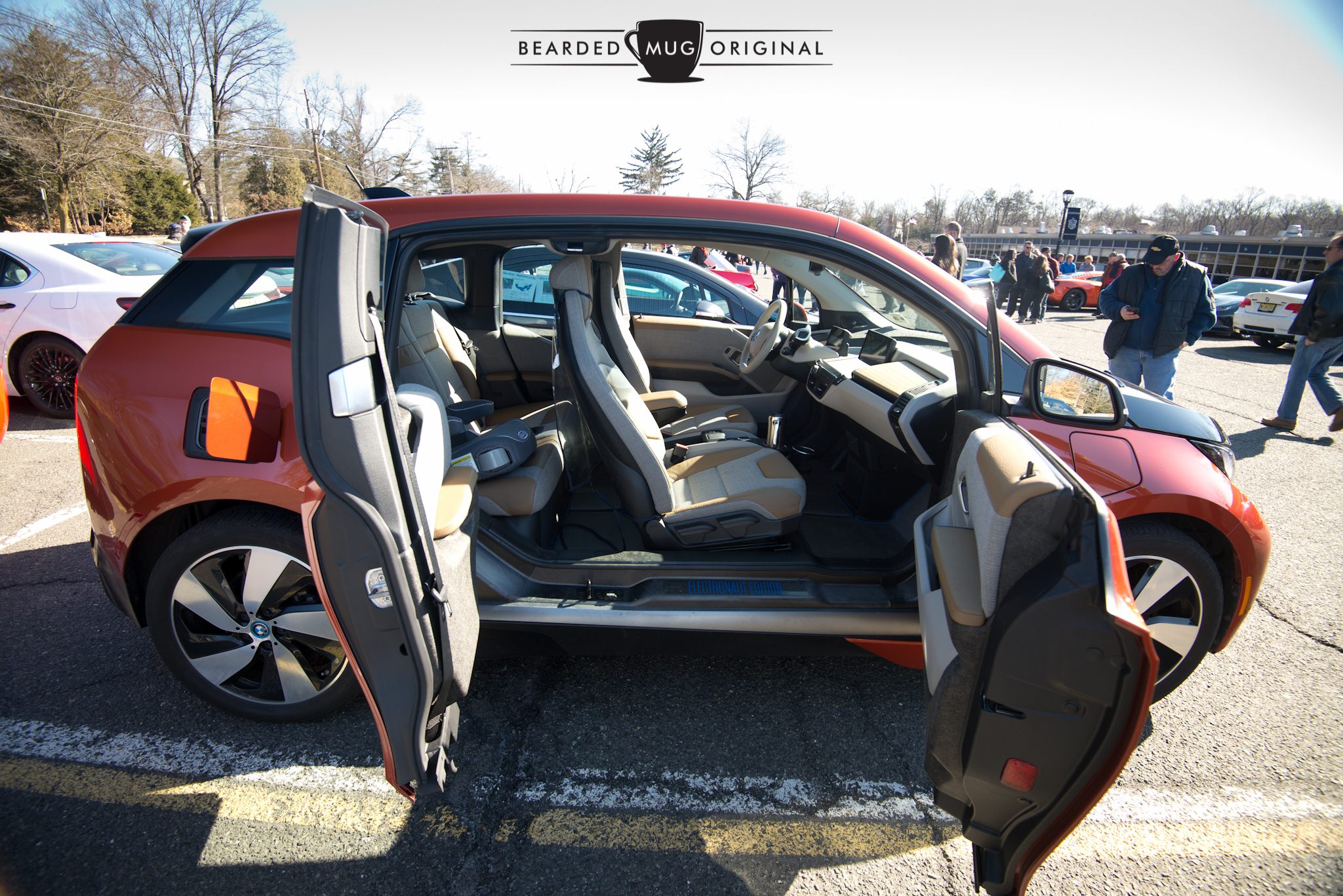 Chris always has an open door policy for talking about his i3. 