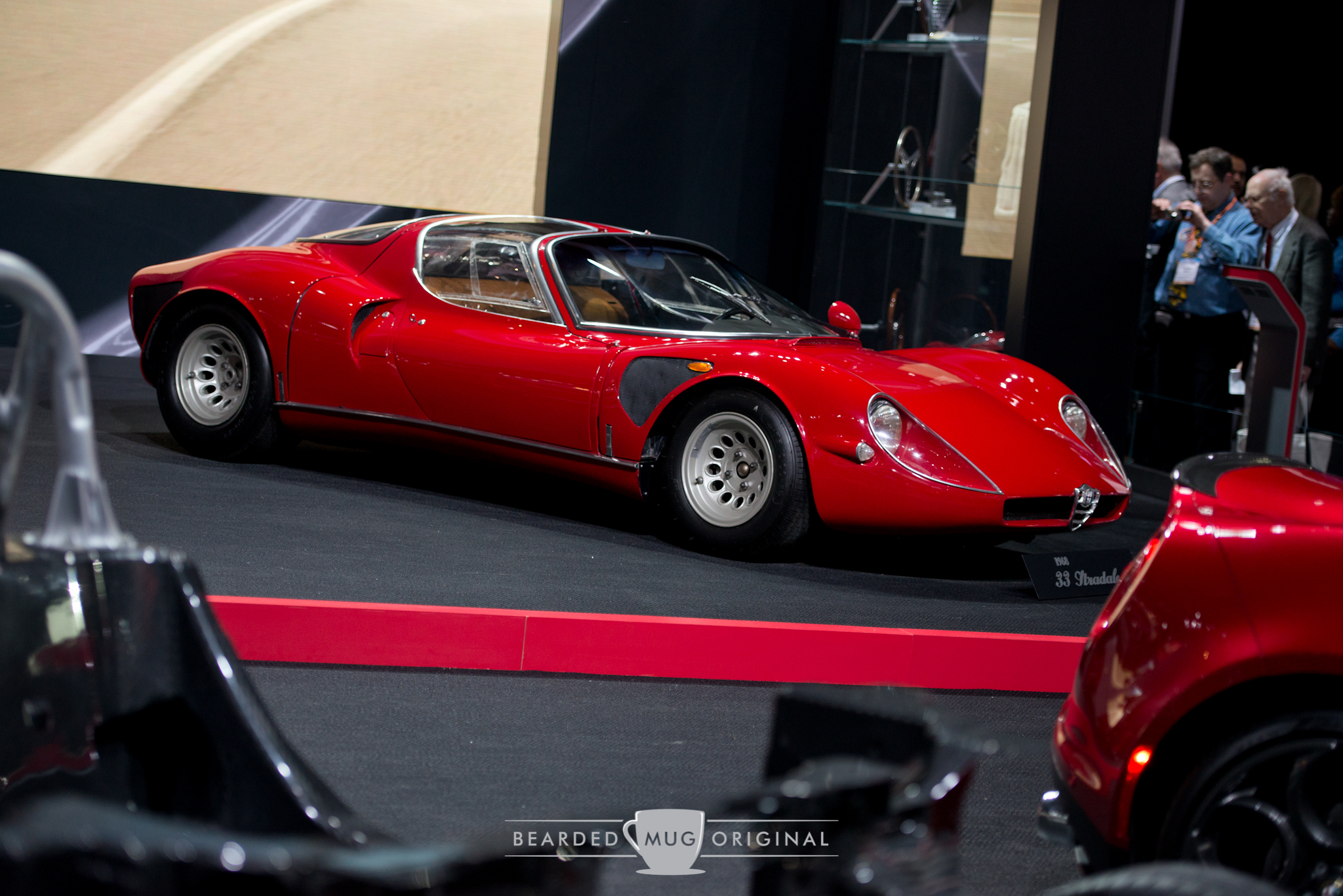 1968 Alfa Romeo 33 Stradale might be one of the most understated, but hopefully not overlooked, cars of the show.