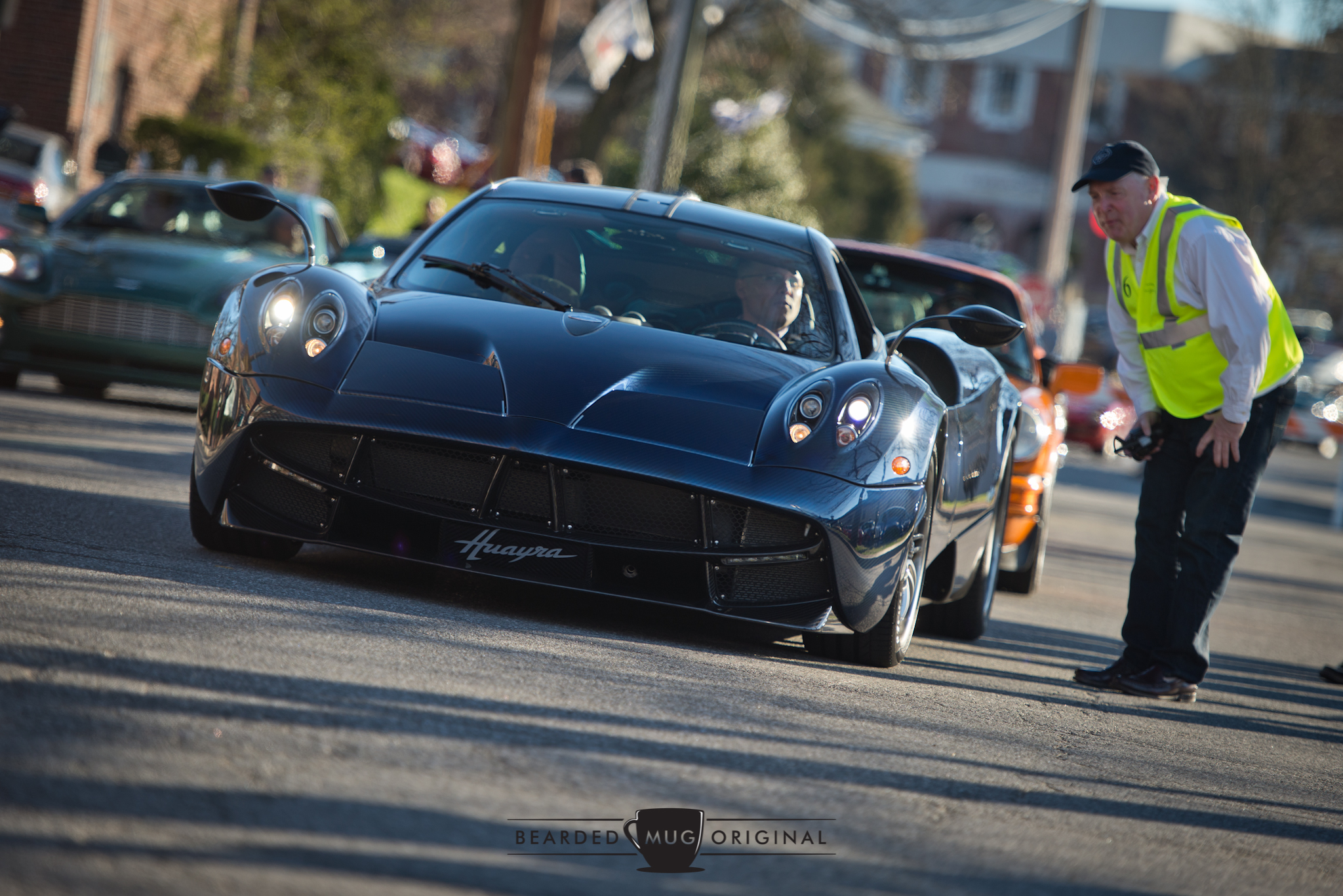 With an MSRP of a cool $1.6 million, the Pagani Huayra is not a car you see every day. Or ever.