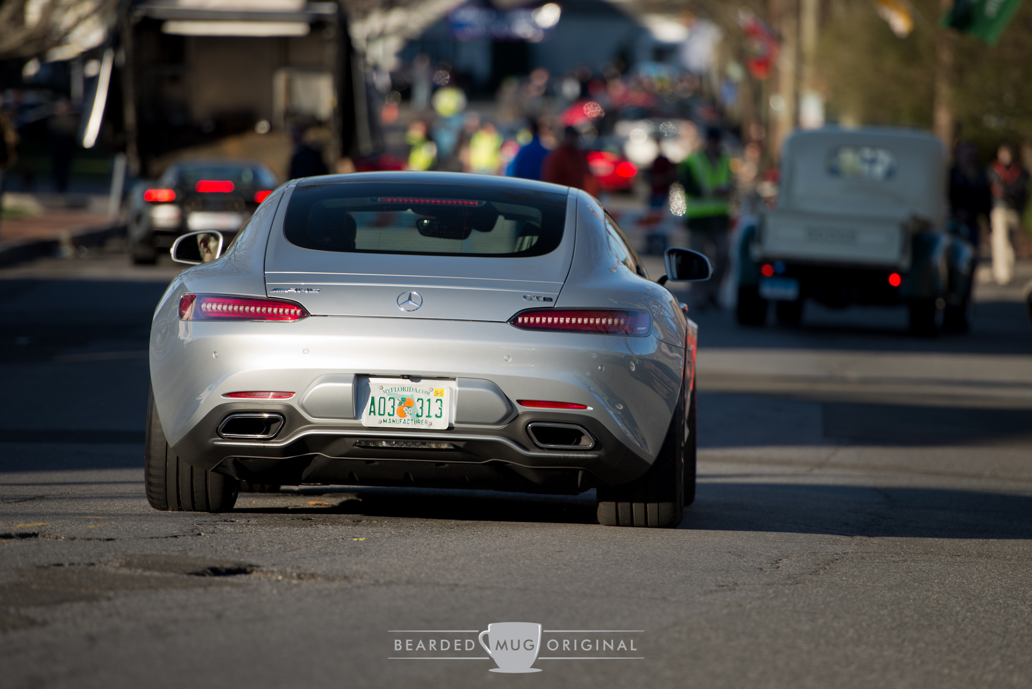 Mercedes-Benz USA brought out the all-new AMG GT for its first public appearance outside an autoshow venue.