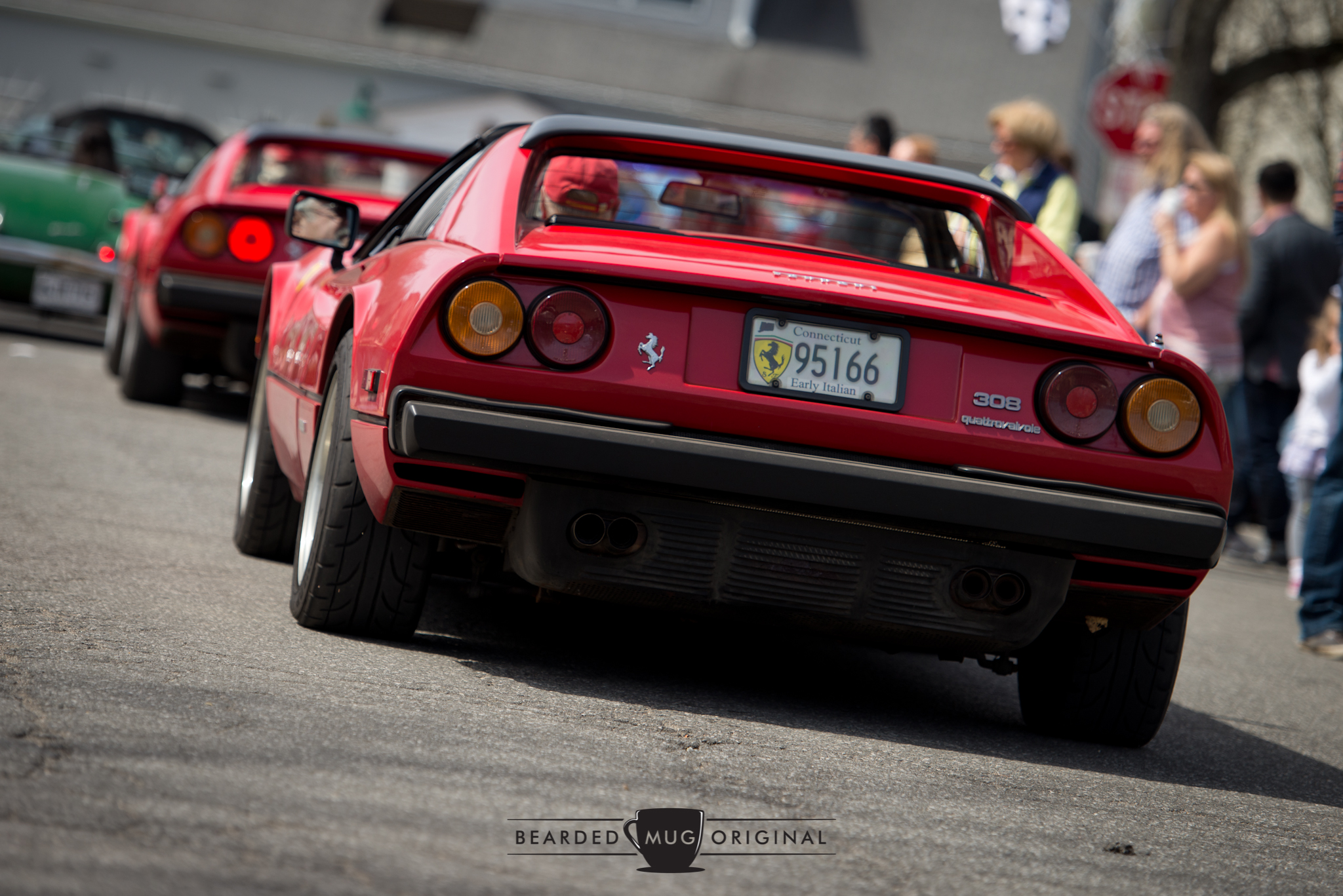 I'm almost positive I saw these same two 308 QVs cruising out of the Lime Rock Historics last year.