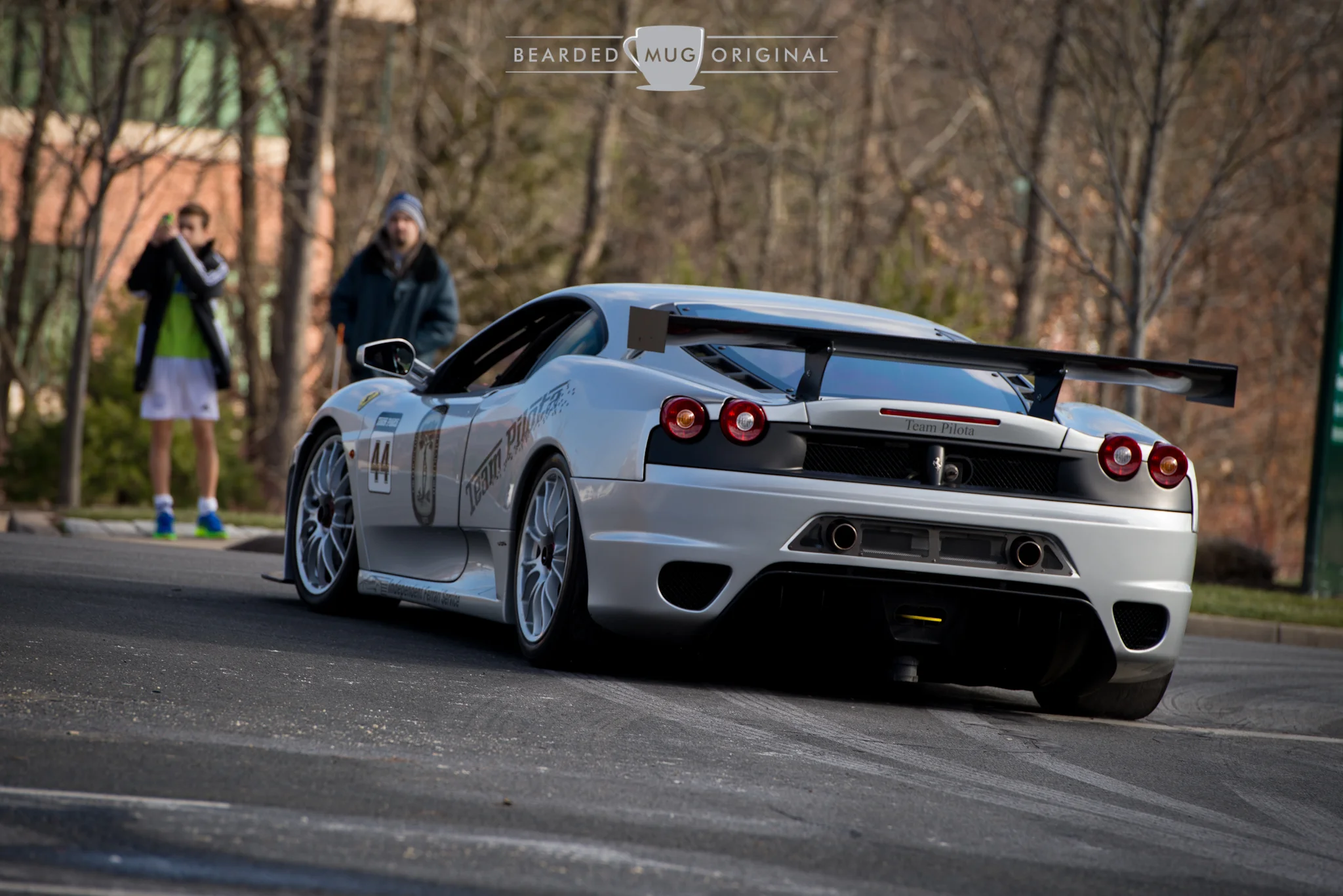 Ferrari F430 Challenge should be parked on LaSalle road, ready to thrill the lucky kid who gets a ride in the racecar.