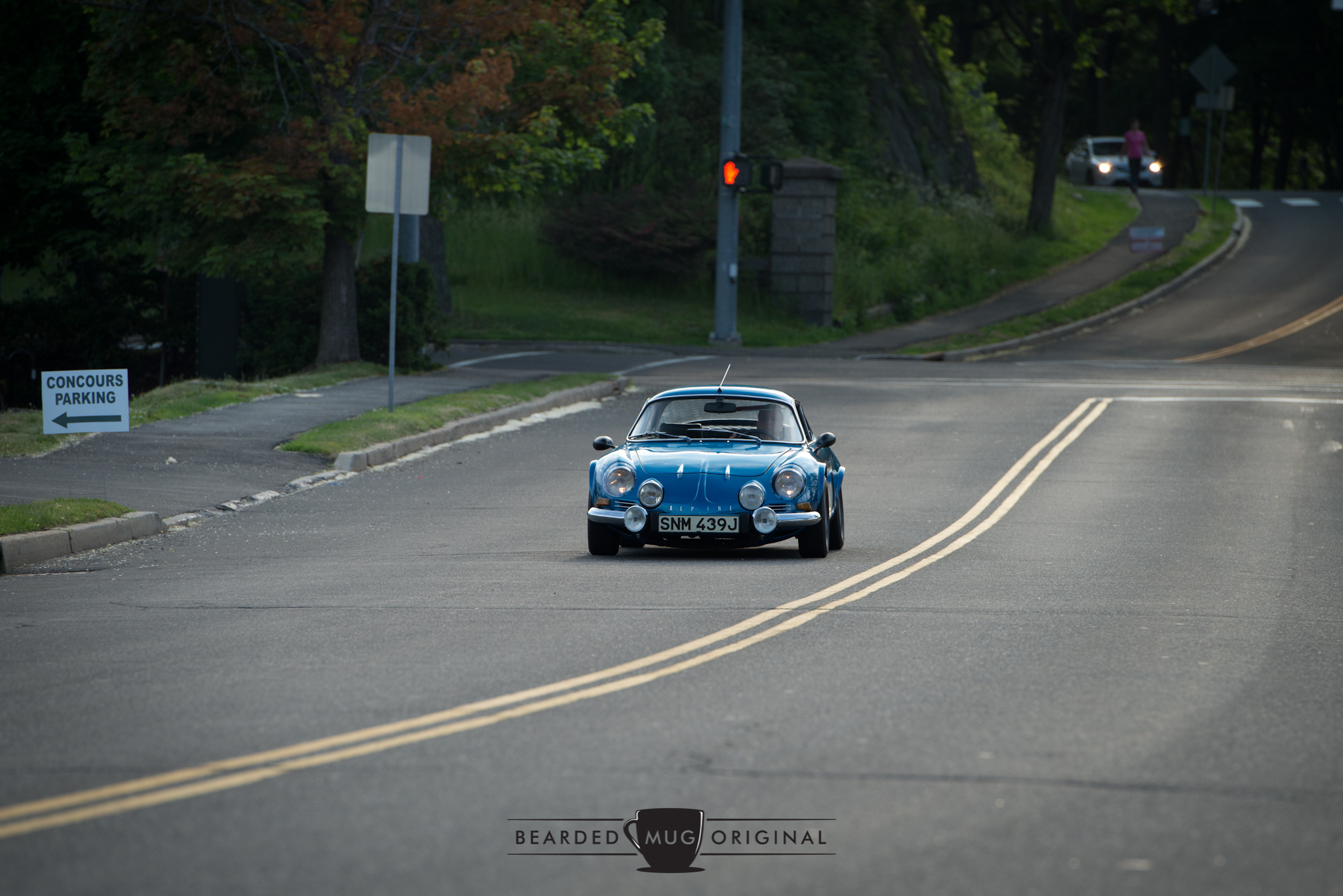 With many of the show cars being somewhat local, it wasn't uncommon to see them driving to the show grounds as opposed to being trailered. 