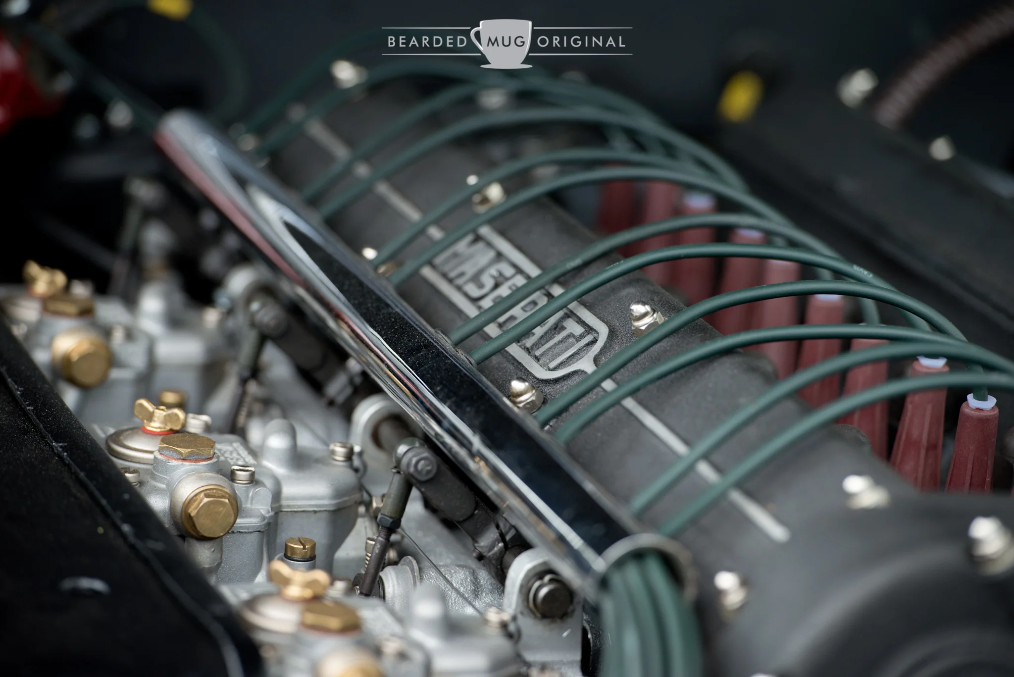 Back when engines were a thing of beauty, before manufacturers locked them away behind plastic shrouds.