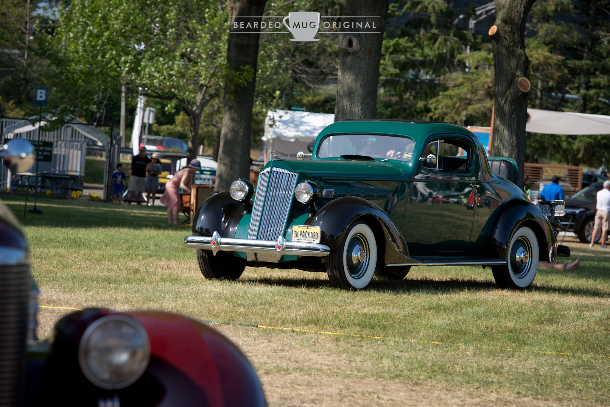 Dan Danielson drove his 1936 Packard all the way from Monmouth County, NJ. Impressive, to say the least.