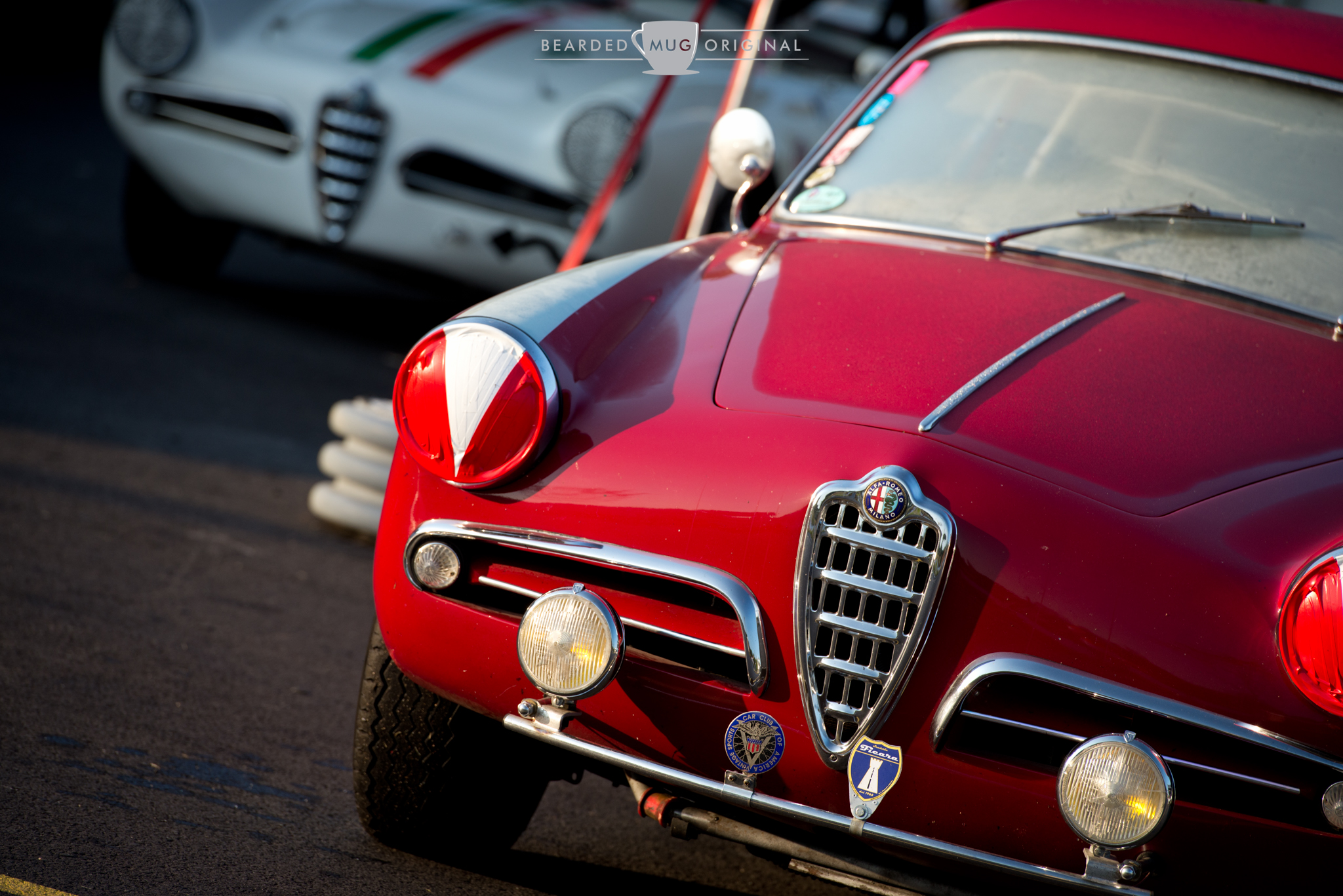 Here you can get a closer look at the 'eye brows' on the horizontal grilles.