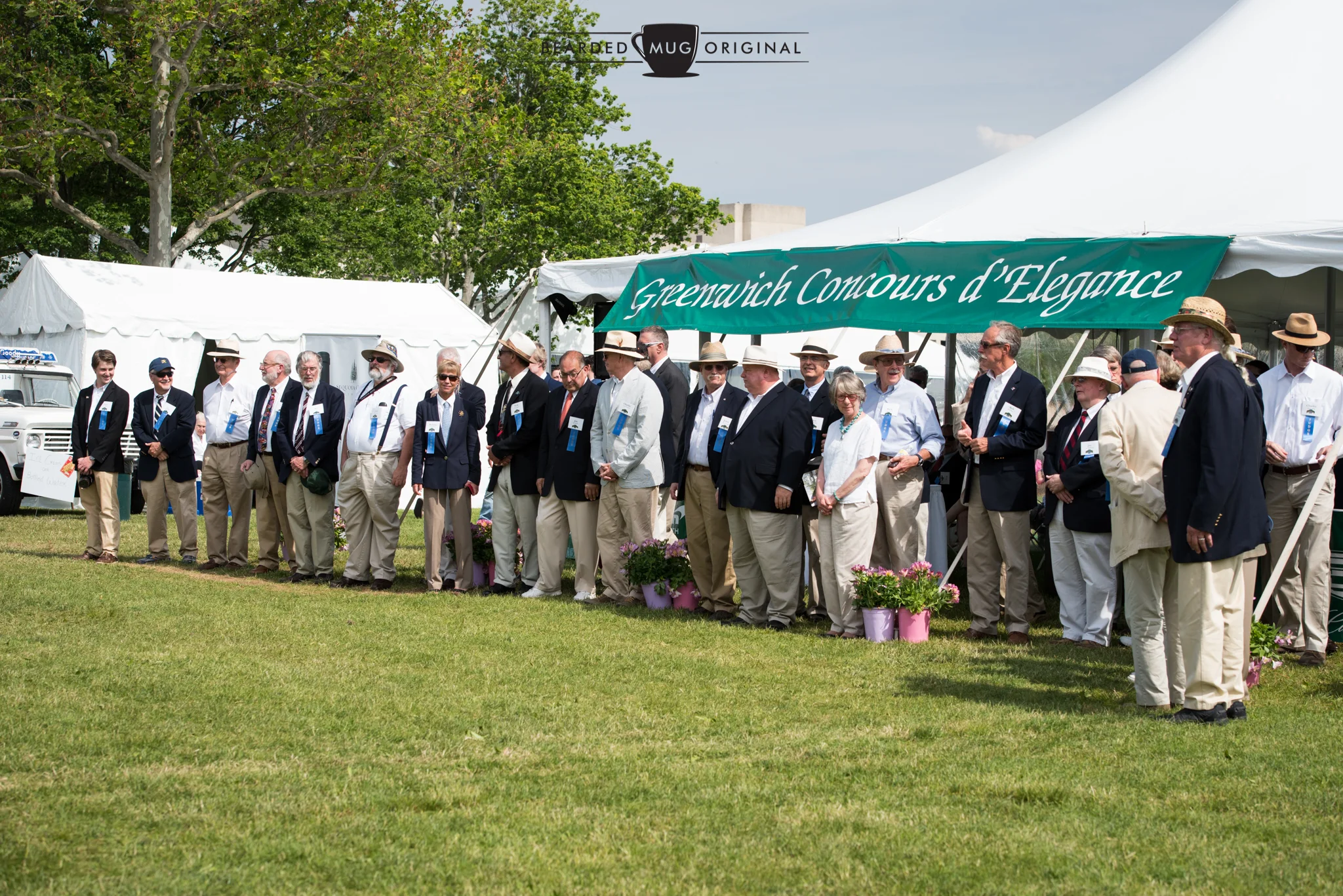 The judges, in no particular order, of the 2016 Greenwich Concours d'Elegance.
