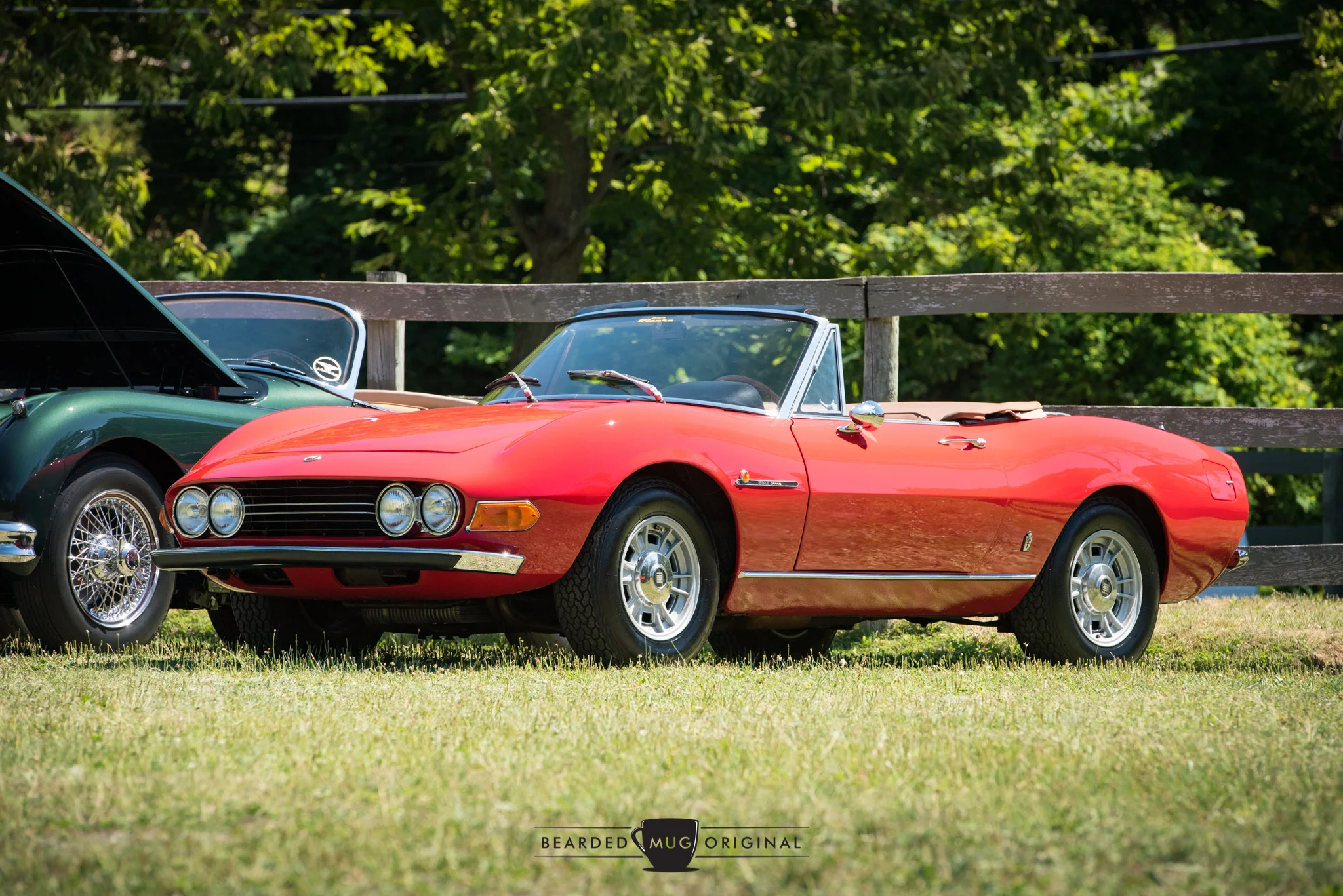 No exotic curves or vents necessary. The Fiat Dino Spider relies upon the elegant simplicity of its Pininfarina body to make a visual impact that to me stands out amongst its contemporaries. 