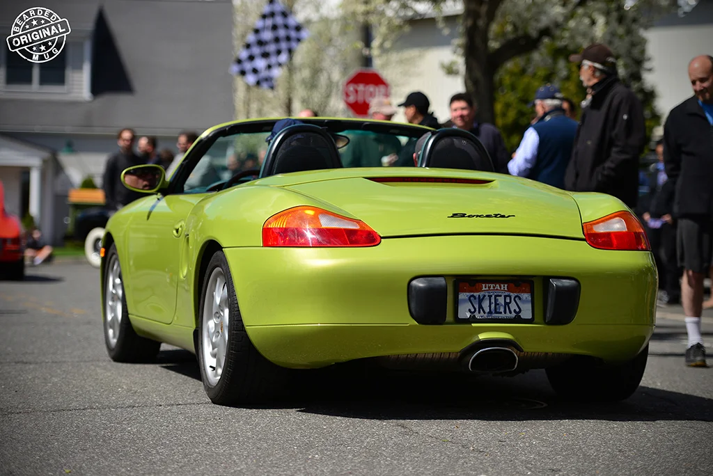 BoxsterAntifreezeGreenrearleaving.jpg