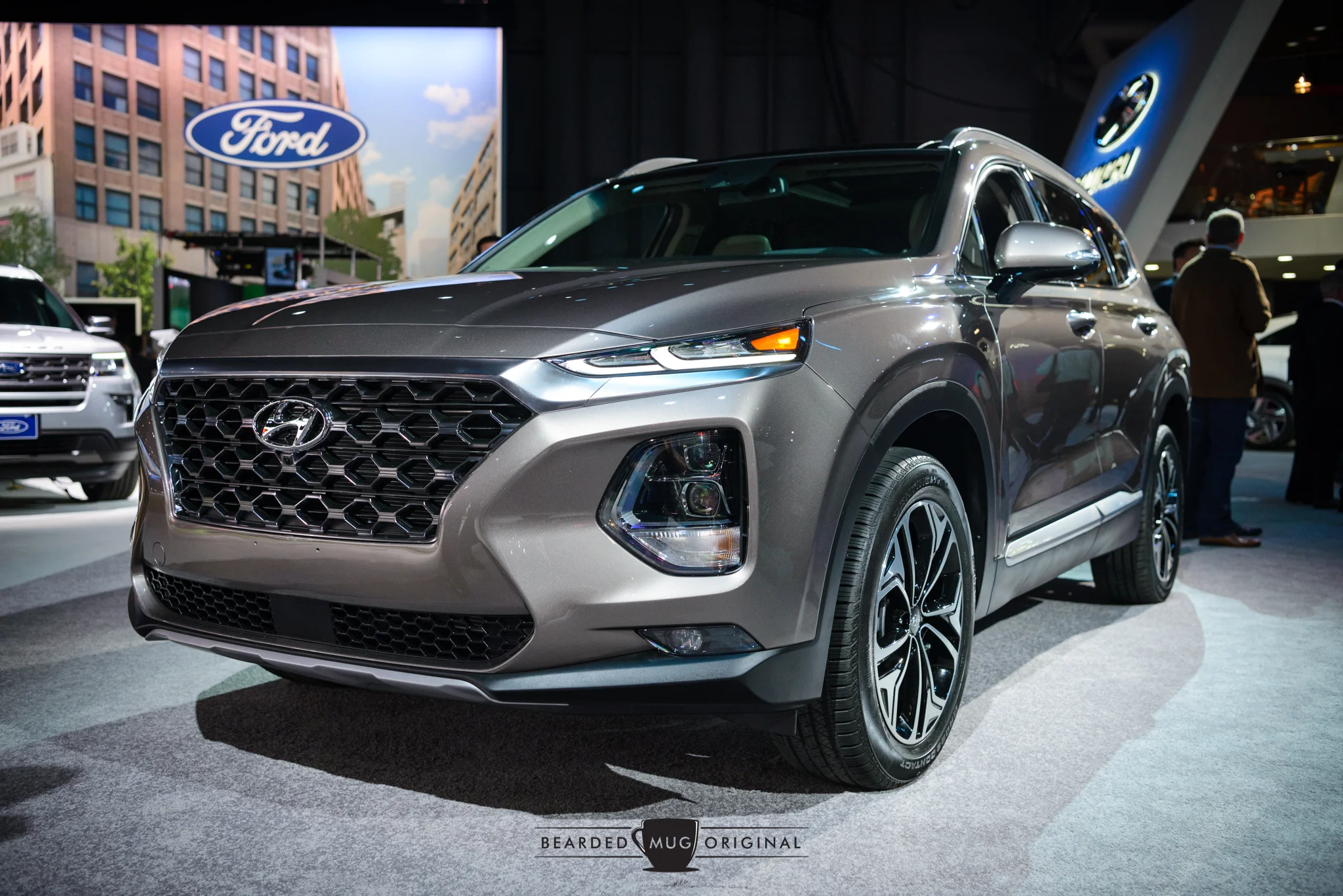 And are they also taking cues from Audi's shield grille?