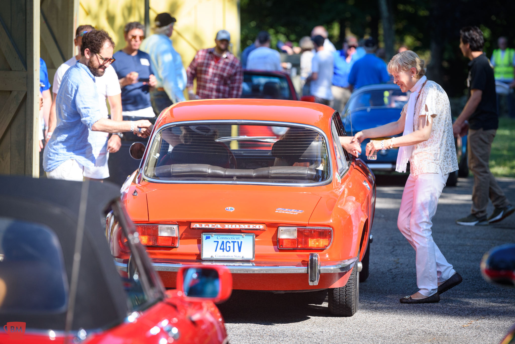 Camaraderie combined with great big smiles broadly defines the Spadaro Memorial Drive.