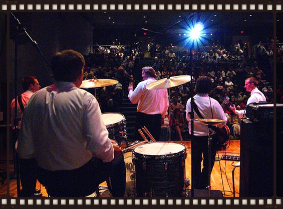 The Revolution 5 perform to an energetic, capacity crowd at the Minnesota History Center in Saint Paul, MN.