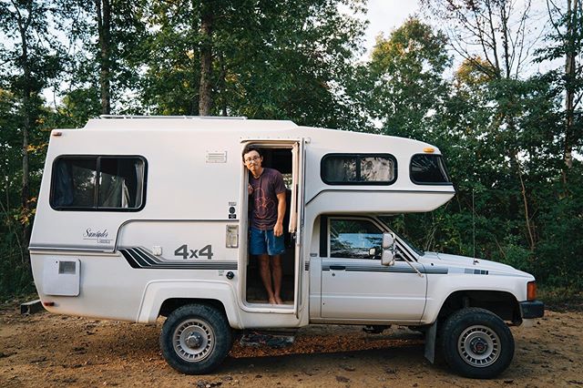 We met @liveworkwander via the internet about a year before we went on the road. Owen reached out to them in hopes of getting some advice about “Vanlife” as we were looking to start our own life on the road. They were more than helpful an