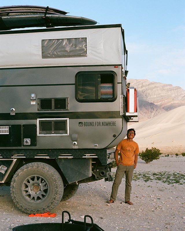 I thought the novelty of owning this new rig (Roxanne) would’ve worn off by now. Not a single day or drive has gone by without us smiling at each other and saying “I love this rig SO much!”. We’ve been in Utah for nearly a month now, and the unseasonably high volume of rain has made the terrain much more challenging to pass, but time and time again Roxanne proves why we made the decision to switch to this set up. We’ve winched our friends @holidayatsee out of the worst kind of mud, we don’t slow to a crawl on hills, torn up backcountry roads are a cake walk, water crossings aren’t a problem, and we waltz through mud as if it was just another paved road. Buying this rig, was terrifying, but we knew that we were making this decision in pursuit of long term goals and previously unattainable places. It feels good to have our decision reaffirmed on a daily basis.
Shot in 35mm, Superia 800
@mainlineoverland @fourwheelcampers ❤️