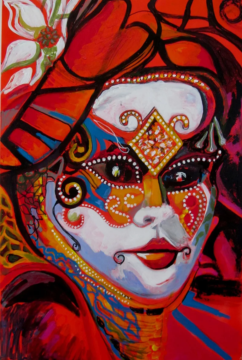 MARDI GRAS MASK