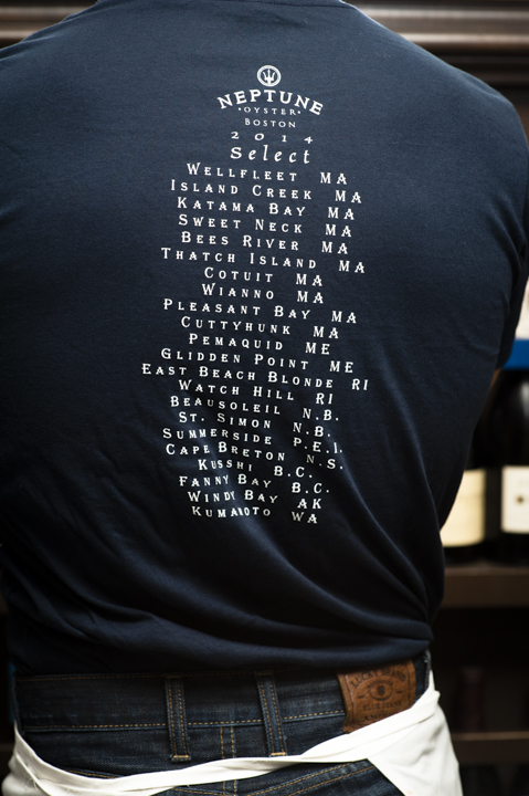 Neptune Oyster Staff T-Shirt