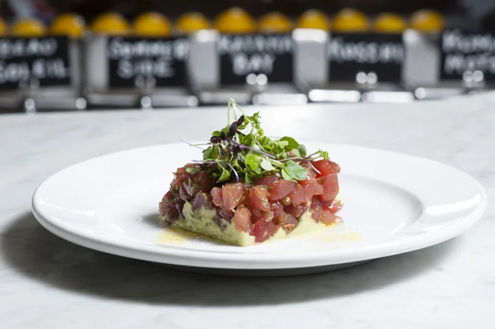 Yellowfin 'Coyne' Crostini
