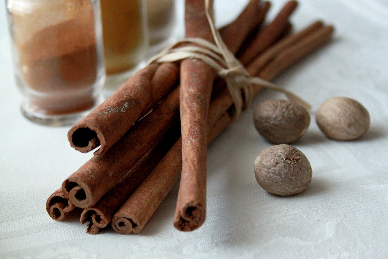 Cinnamon and Nutmeg - YUM!