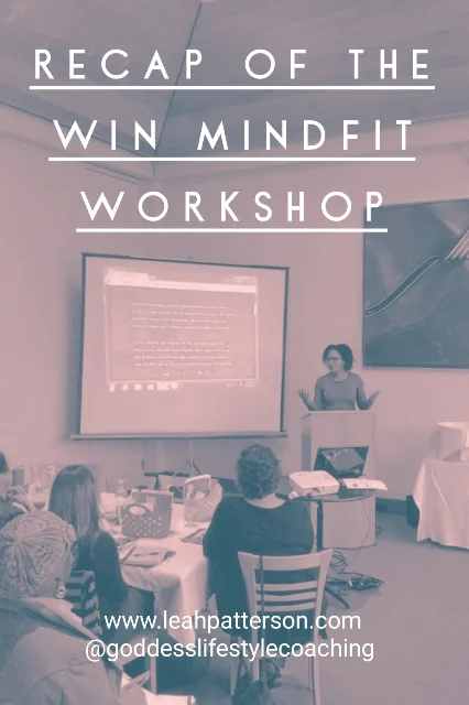 Recap of the WINMind Fit Workshop