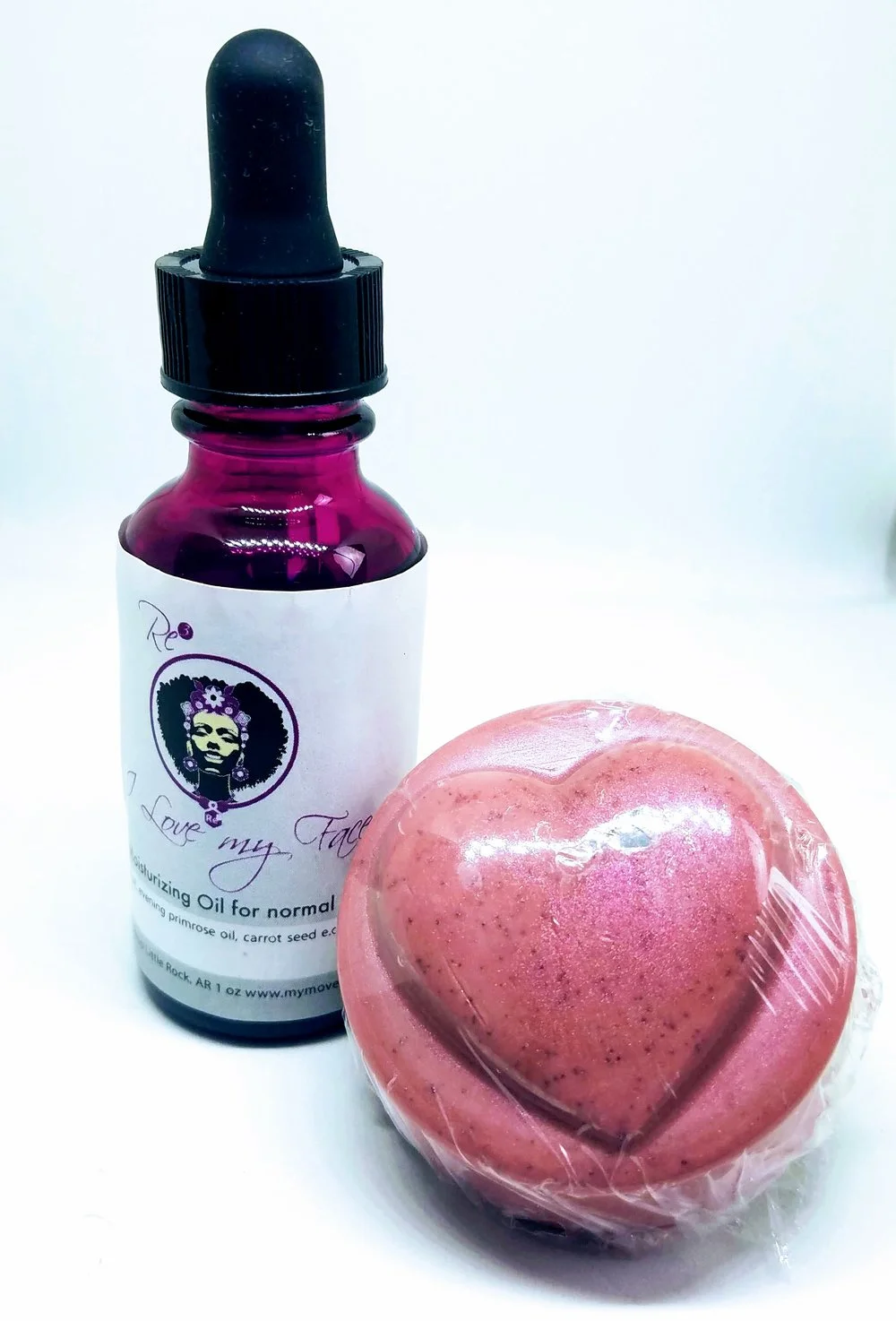 I LOVE My Face Moisturizing Oil and Face Soap Bundle
