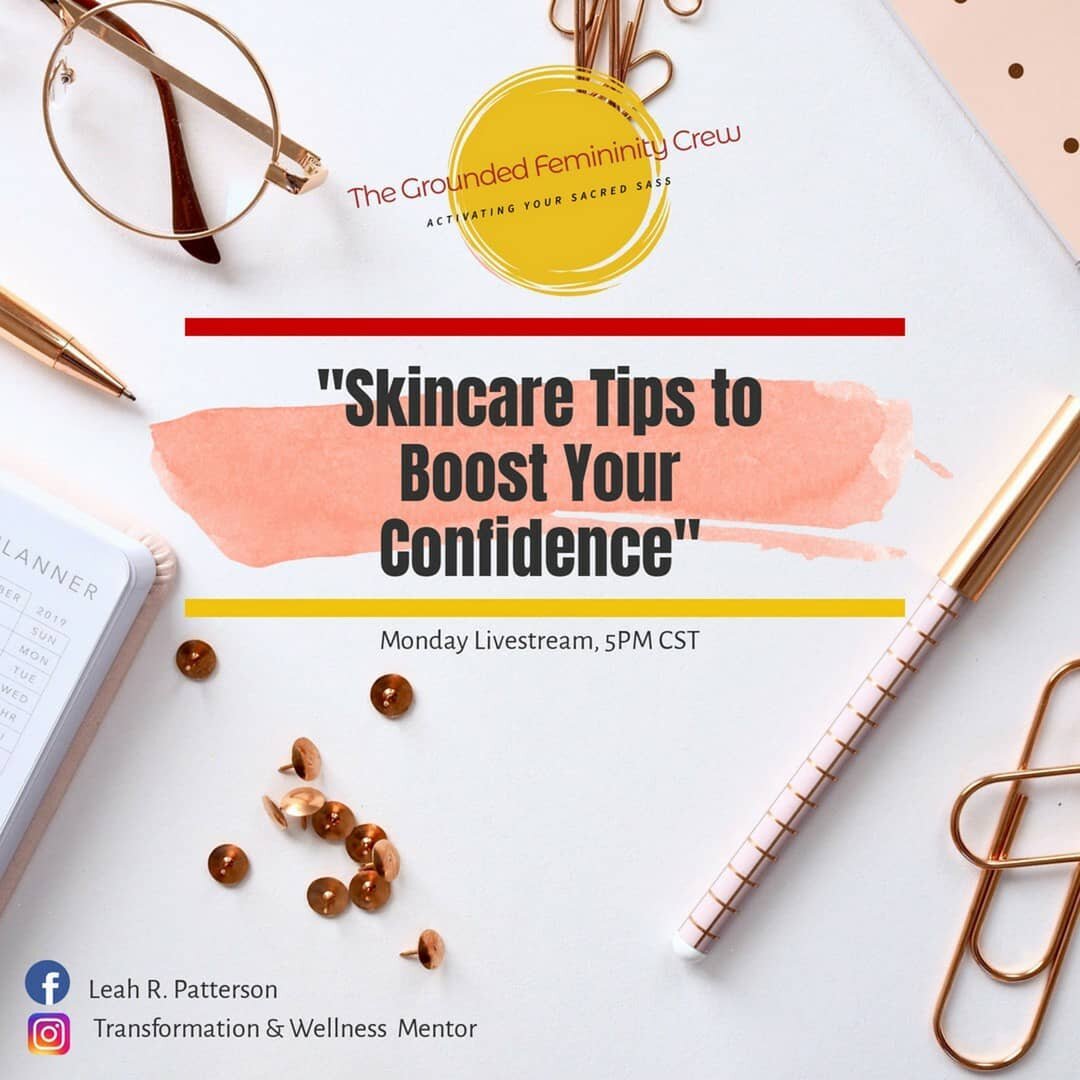 Happy Sunday eve! Dropping a quick note to invite you to tune in tomorrow for my 'touch of brilliance' skincare tips that will definitely boost your confidence - hint: It's more than you're thinking 😉! I'll see you at 5pm CST in www.facebook.com/gro