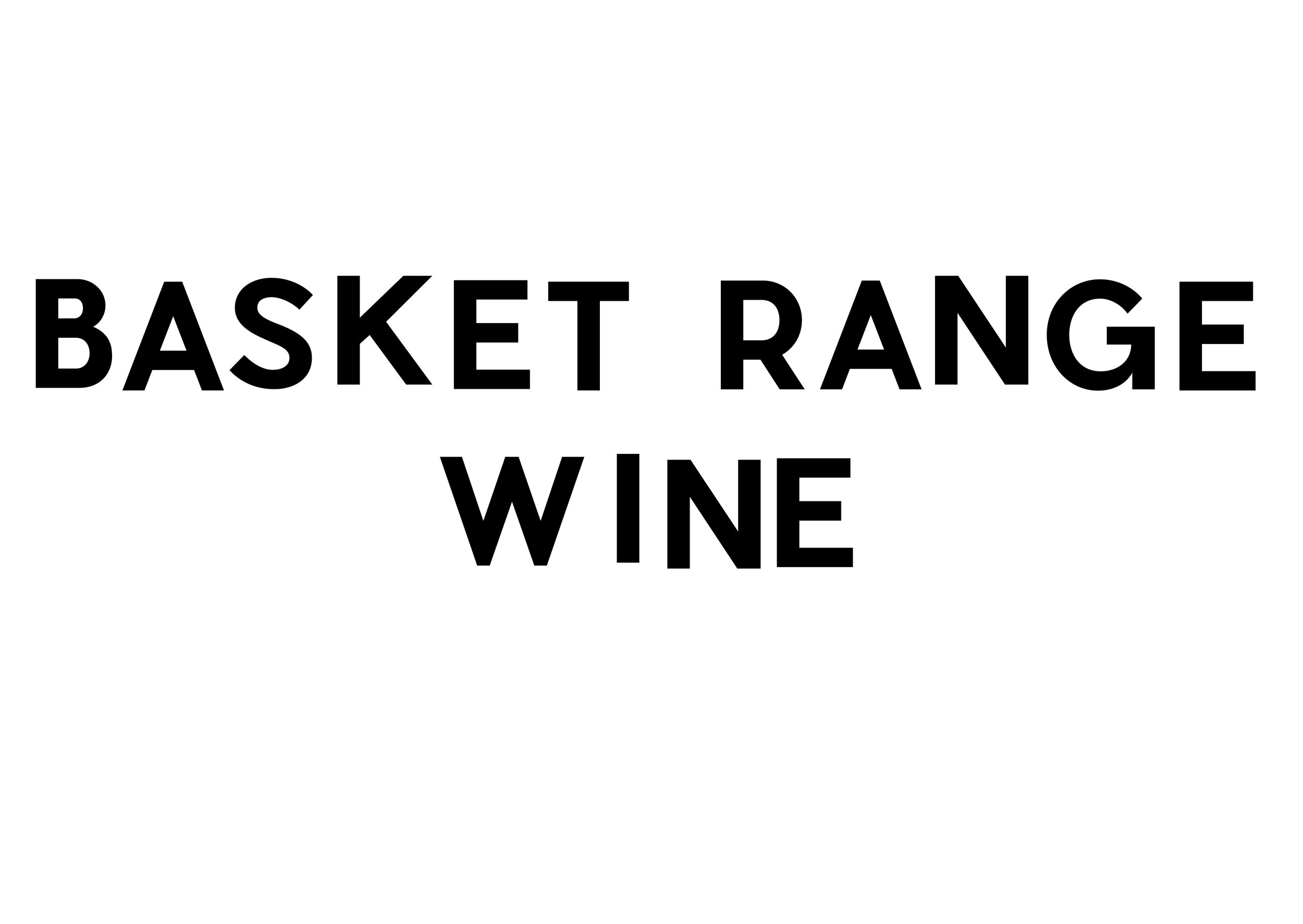 Basket Range Wine