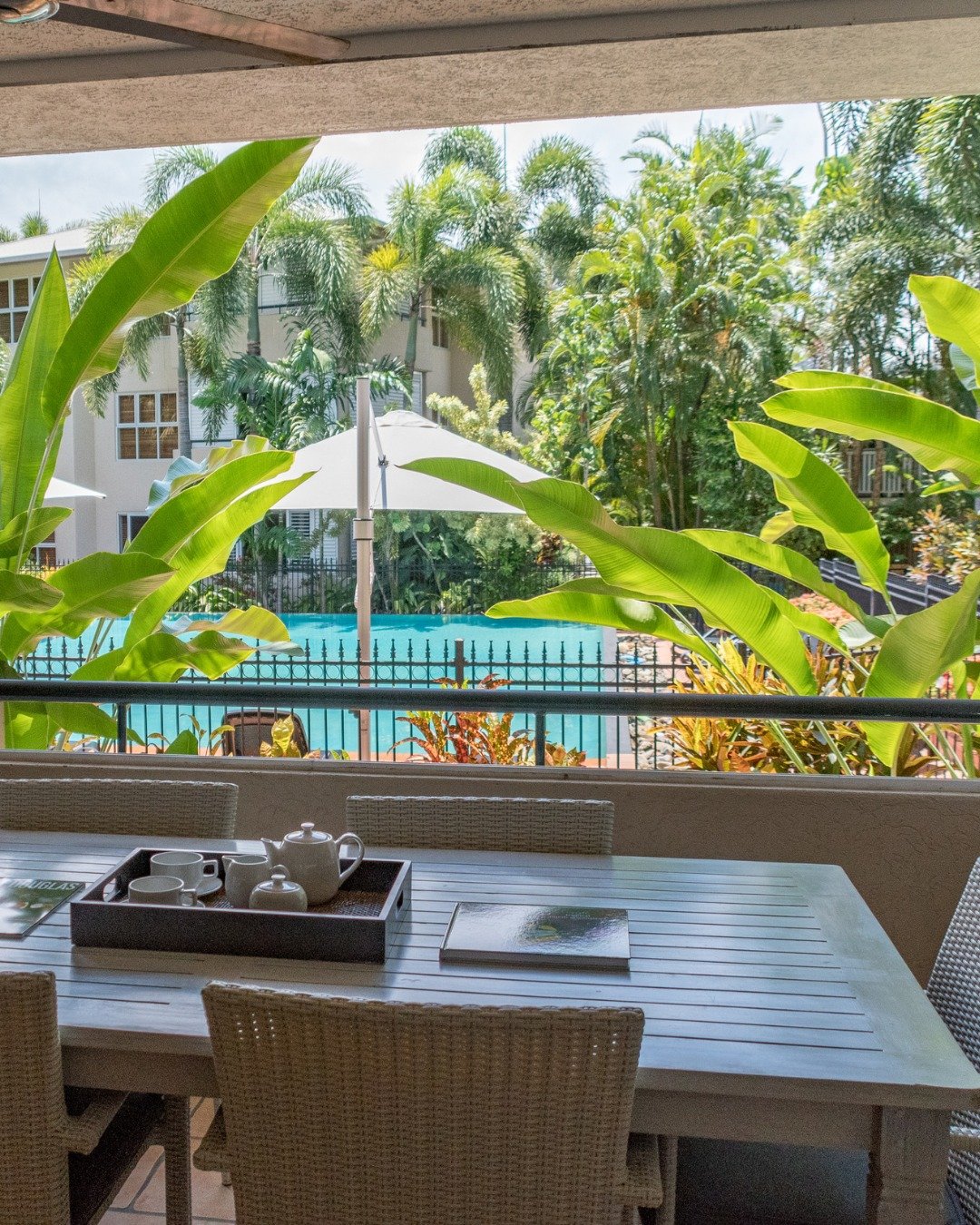 Each villa features a private balcony overlooking our tropical gardens or the pool. It&rsquo;s the ideal spot for slow mornings, afternoon tea, or a quiet glass of wine at golden hour. 

Book your tropical escape today &ndash; link in bio 🌴