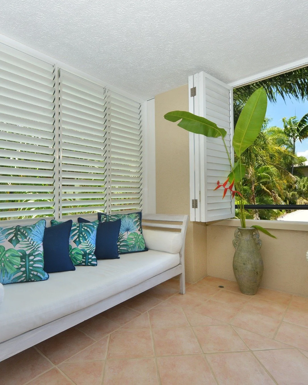 Imagine waking up, pouring your coffee, and stepping out to this &mdash; a peaceful garden, a glimmer of the pool, and the soft rustle of palm trees. This is how mornings begin at Cayman Villas.

What&rsquo;s in your ideal tropical morning routine? C
