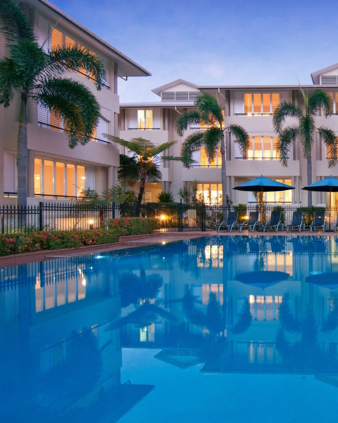 Nothing says tropical holiday like a dip in a quiet, palm-framed pool. Whether you're starting your day with a swim or ending it with a golden hour float, our horizon pool is designed for doing less &mdash; and loving every second.

Ready to float in