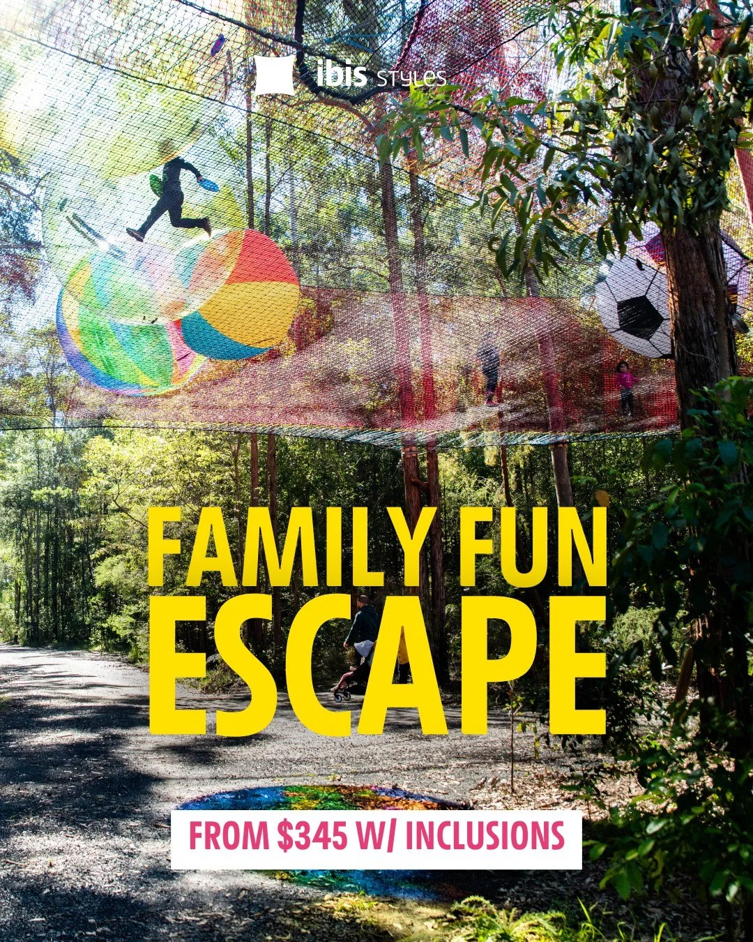 Spring into family fun at ibis Styles The Entrance! π 
From $345 per night, enjoy breakfast for four, late checkout, and an adventure to Treetops Adventure Park — Australia’s #1 ziplining experience.
How to book:
π (02) 4336 0400
βοΈ r
