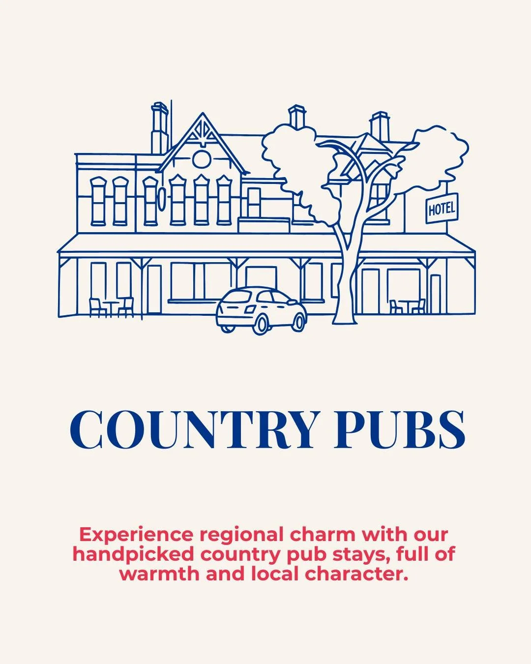 There’s nothing quite like a country pub stay 🍻✨
From heritage hotels in historic towns to riverside retreats with wraparound verandahs, our handpicked Pub Rooms members bring you the best of regional Australia — where the beer’s