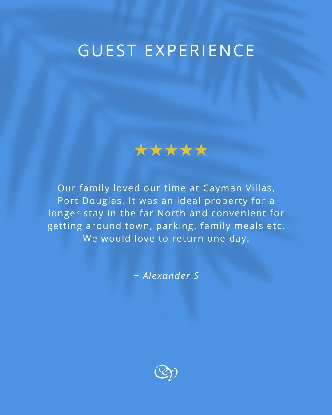Family time done right 💙

Spacious villas, easy access around town, and room to settle in for longer stays. It means a lot to hear that Cayman Villas felt like the right base for relaxed days, shared meals and exploring Port Douglas at your own pace