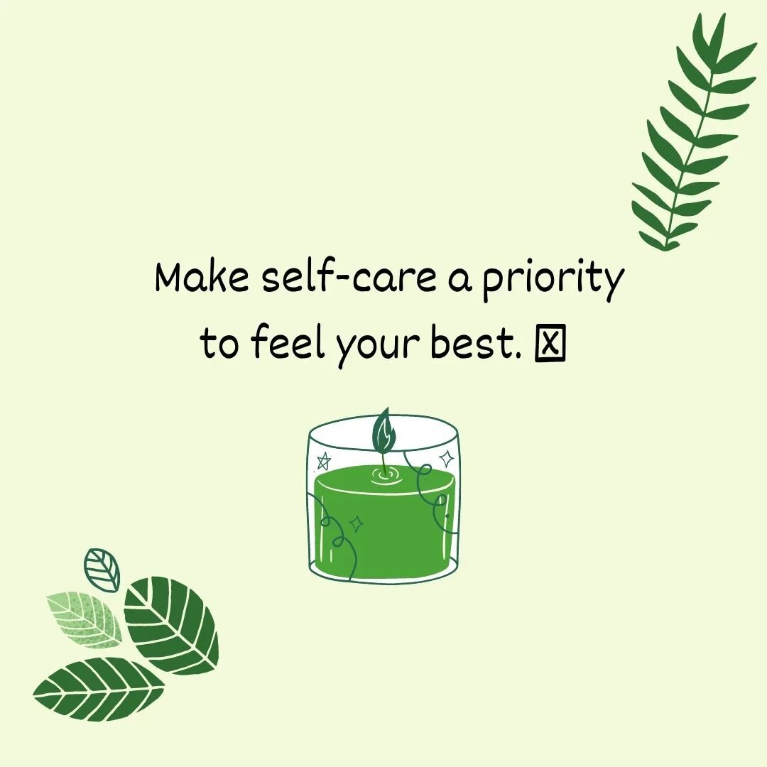 Self-care is a way to nurture yourself, so you can do more for others. ✨