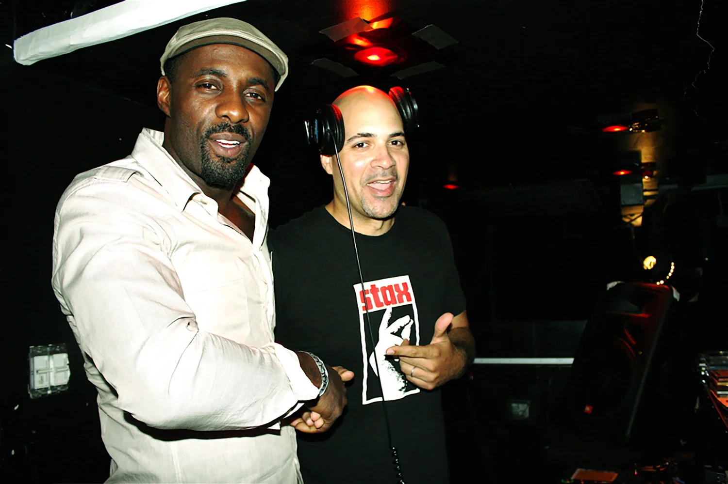 L-R: Idris Elba and Garth Trinidad