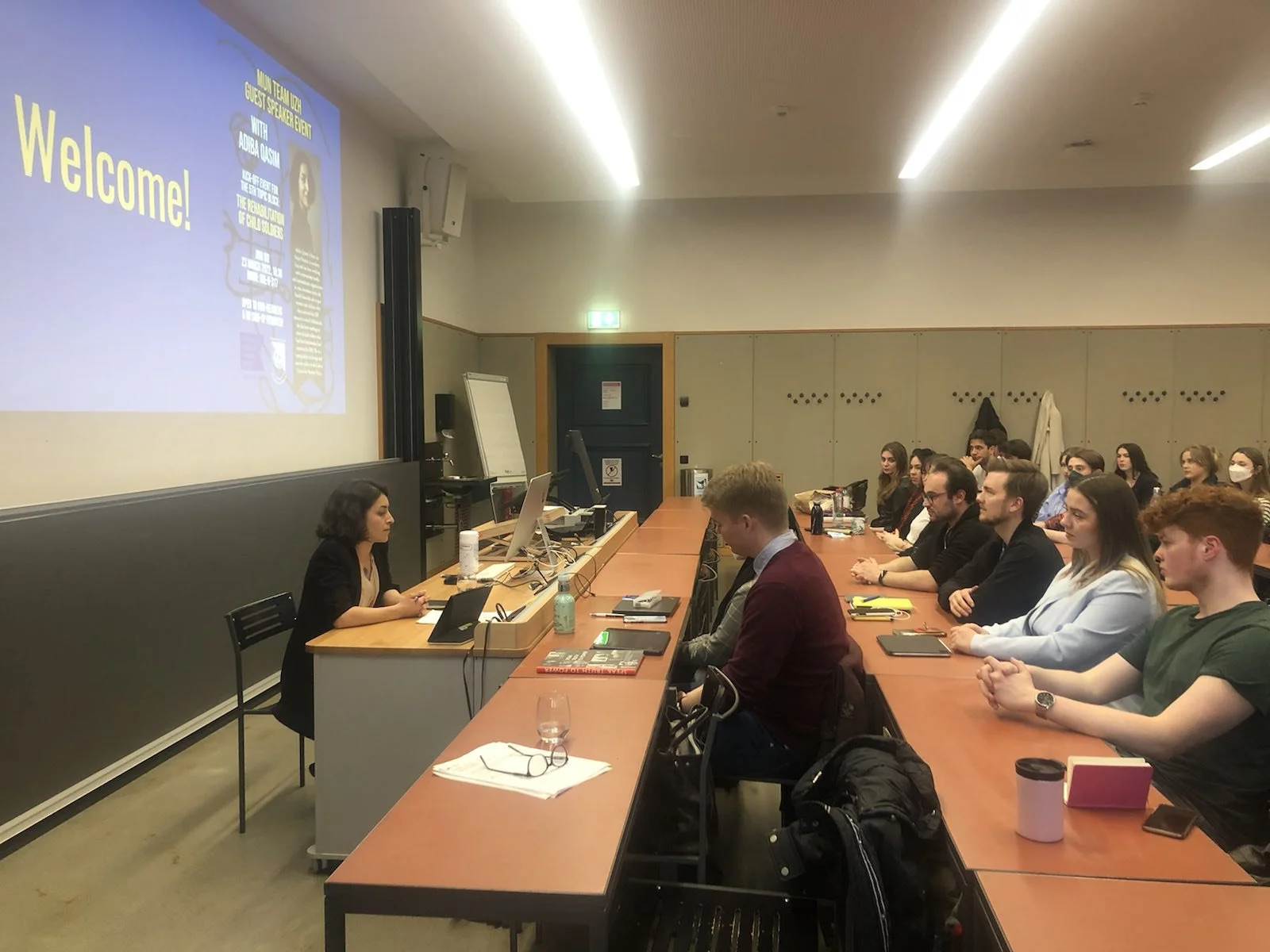 RFK GUEST SPEAKER for the Model United Nations team UZH