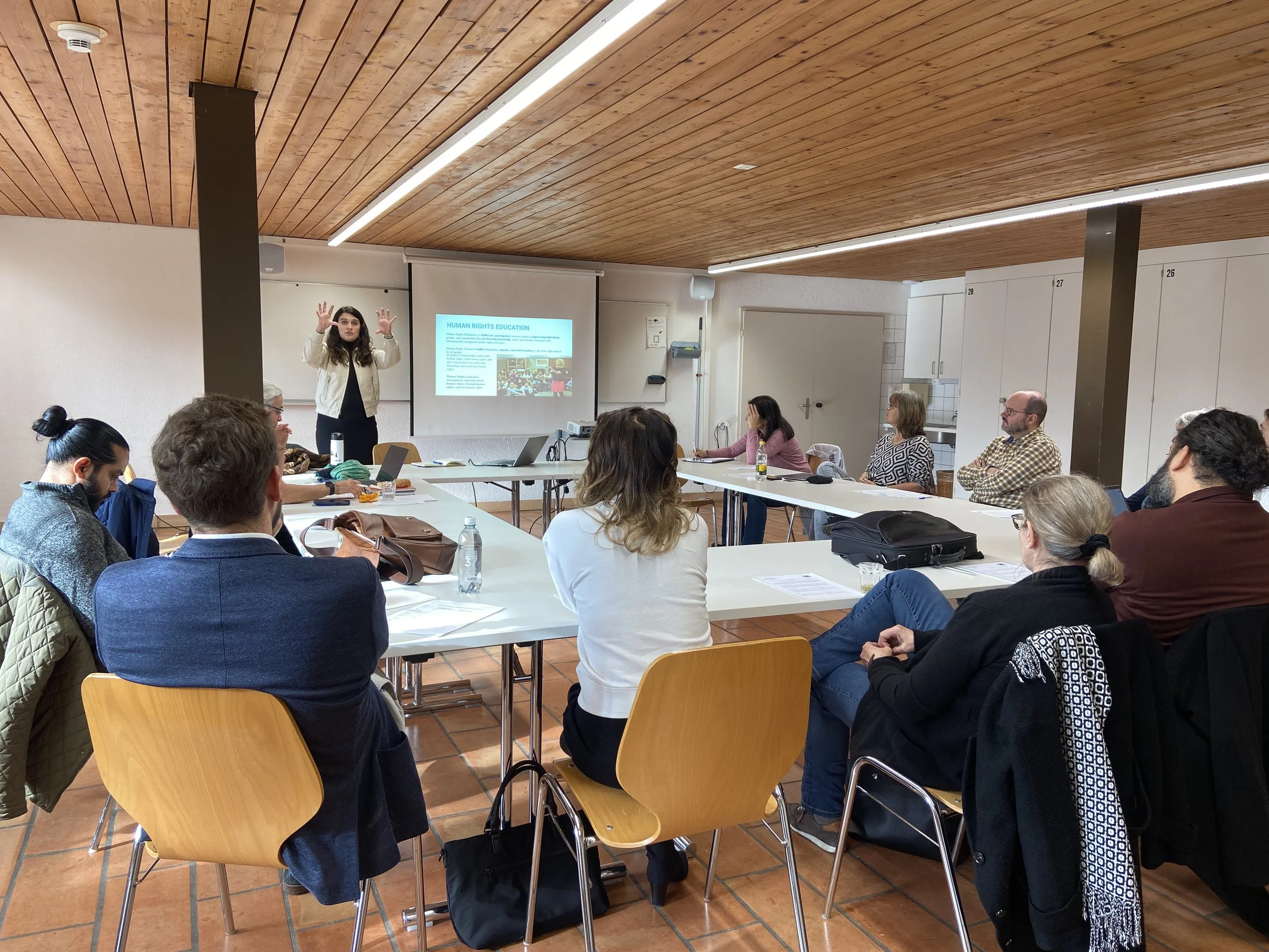 Workshop on music and human rights