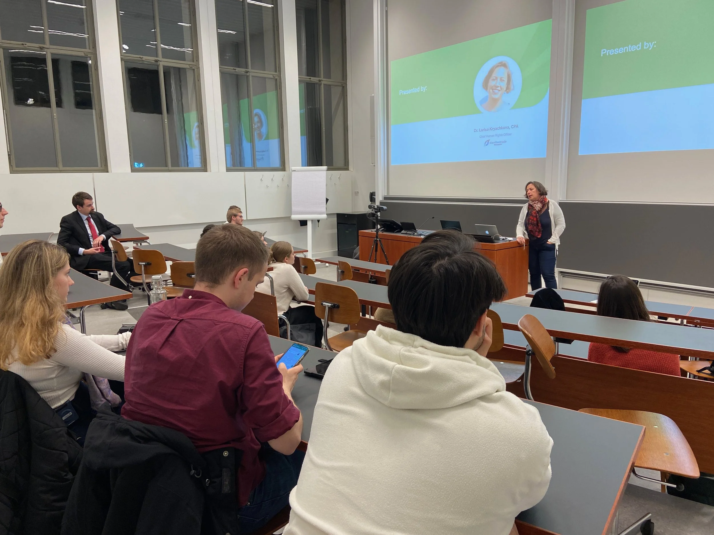 RFK at Model UN event in Basel