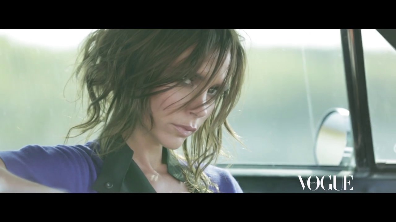 VICTORIA BECKHAM FOR VOGUE AUSTRALIA // BTS // Director: Michel Jakobi