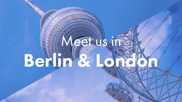 Meet us in Berlin and London Digizuite will join marketing and DAM conferences