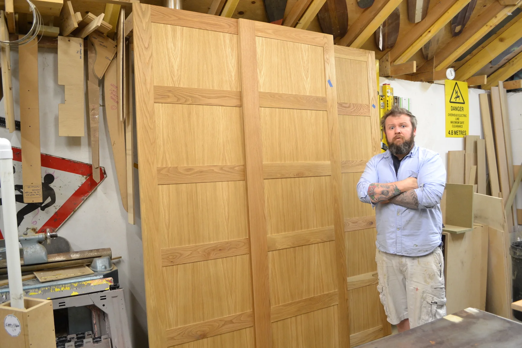 Oak Wardrobe Doors