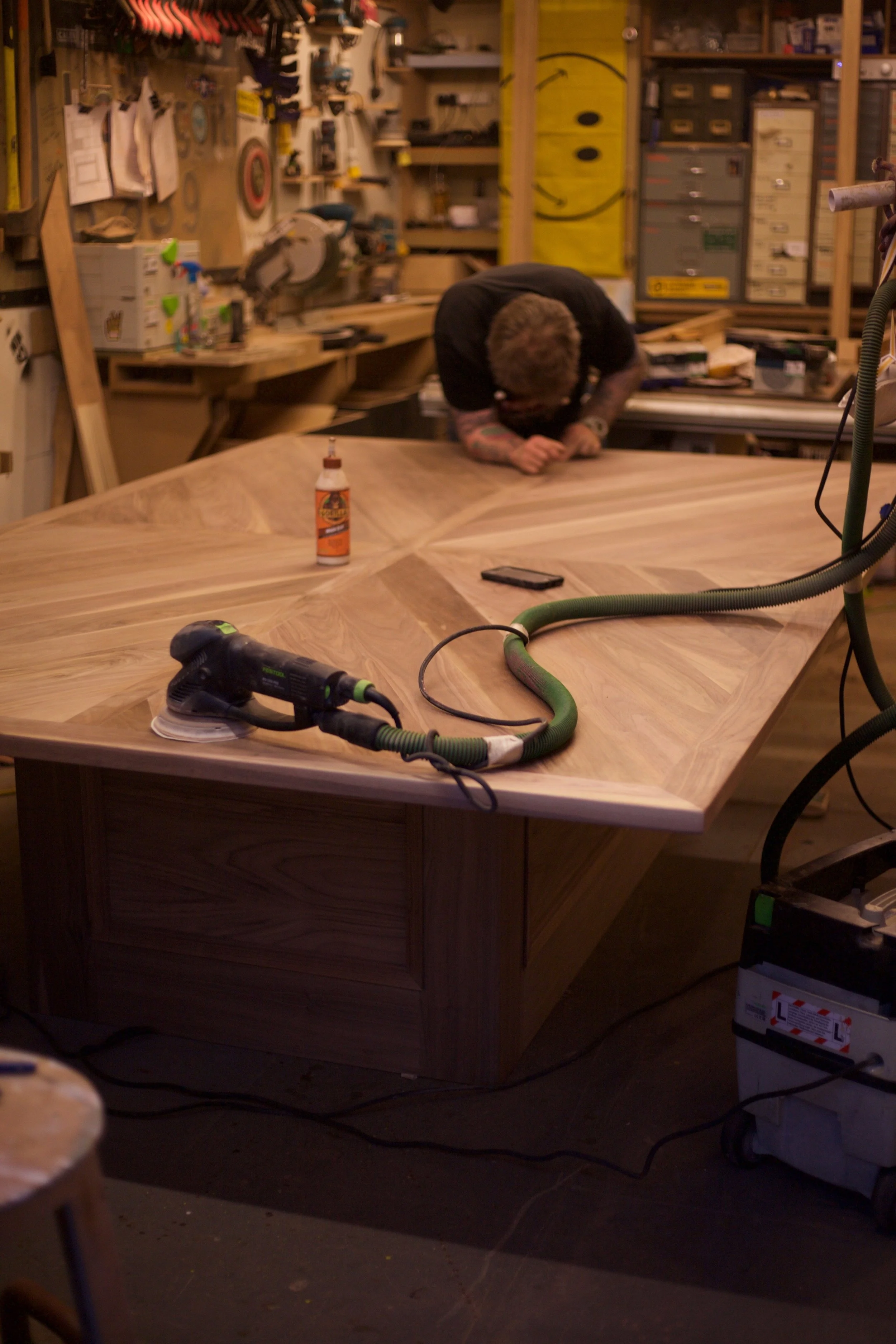 A Big Walnut Table